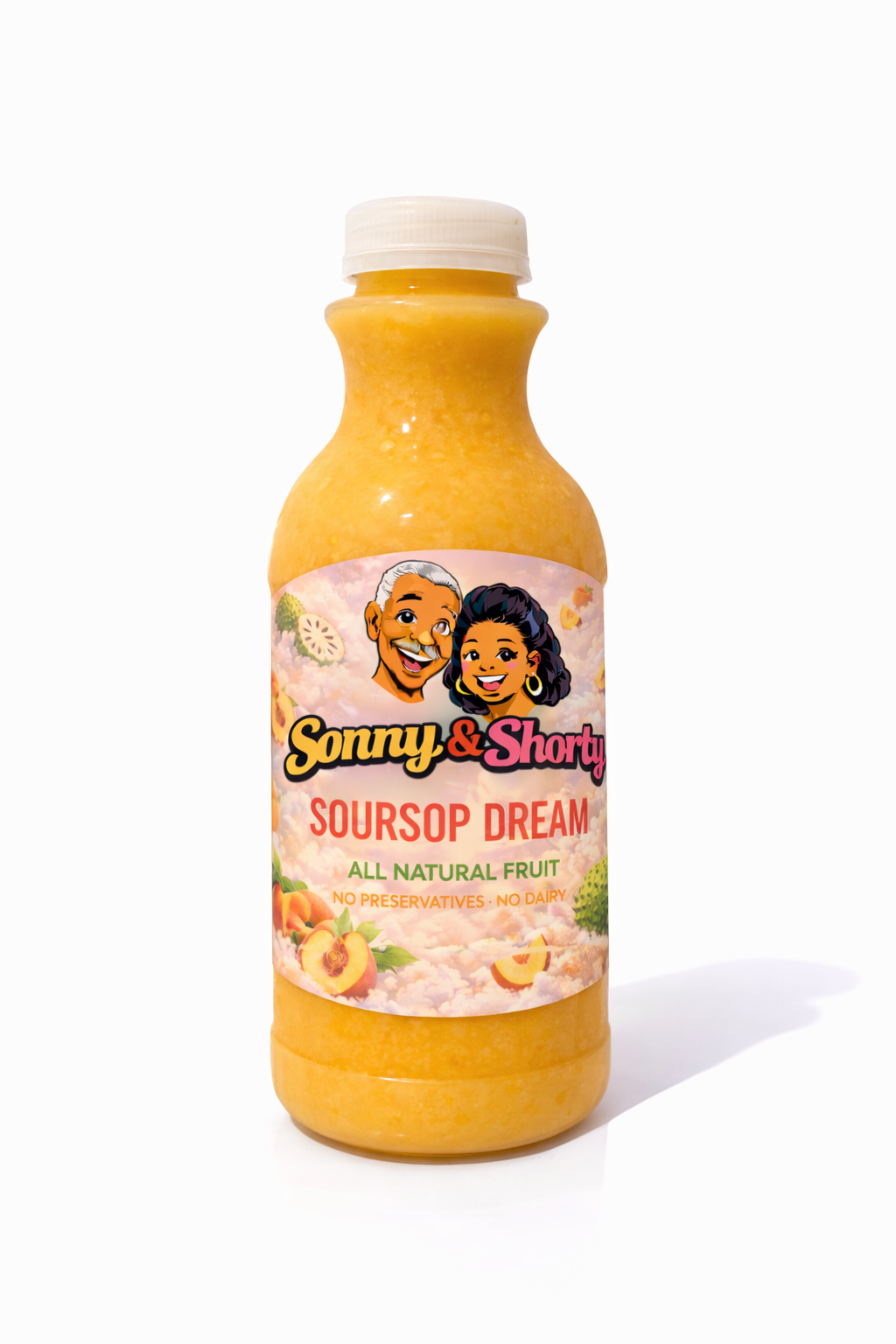 Peach soursop dream smoothie