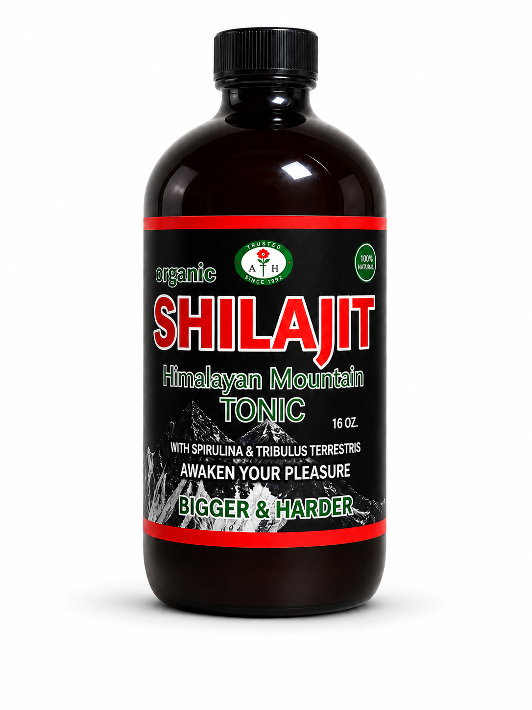 Organic Shilajit Himalayan Tonic (16oz)